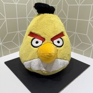 Rovio Yellow Angry Bird Chuck 10" Plush‎ Stuffed 2010